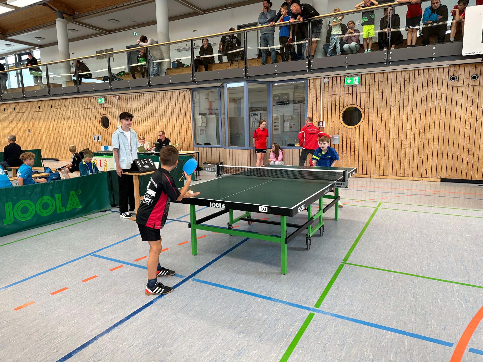 Einzel Finale bei den Jungen der Jugend 11 - Foto von Andreas Liebscher (2)