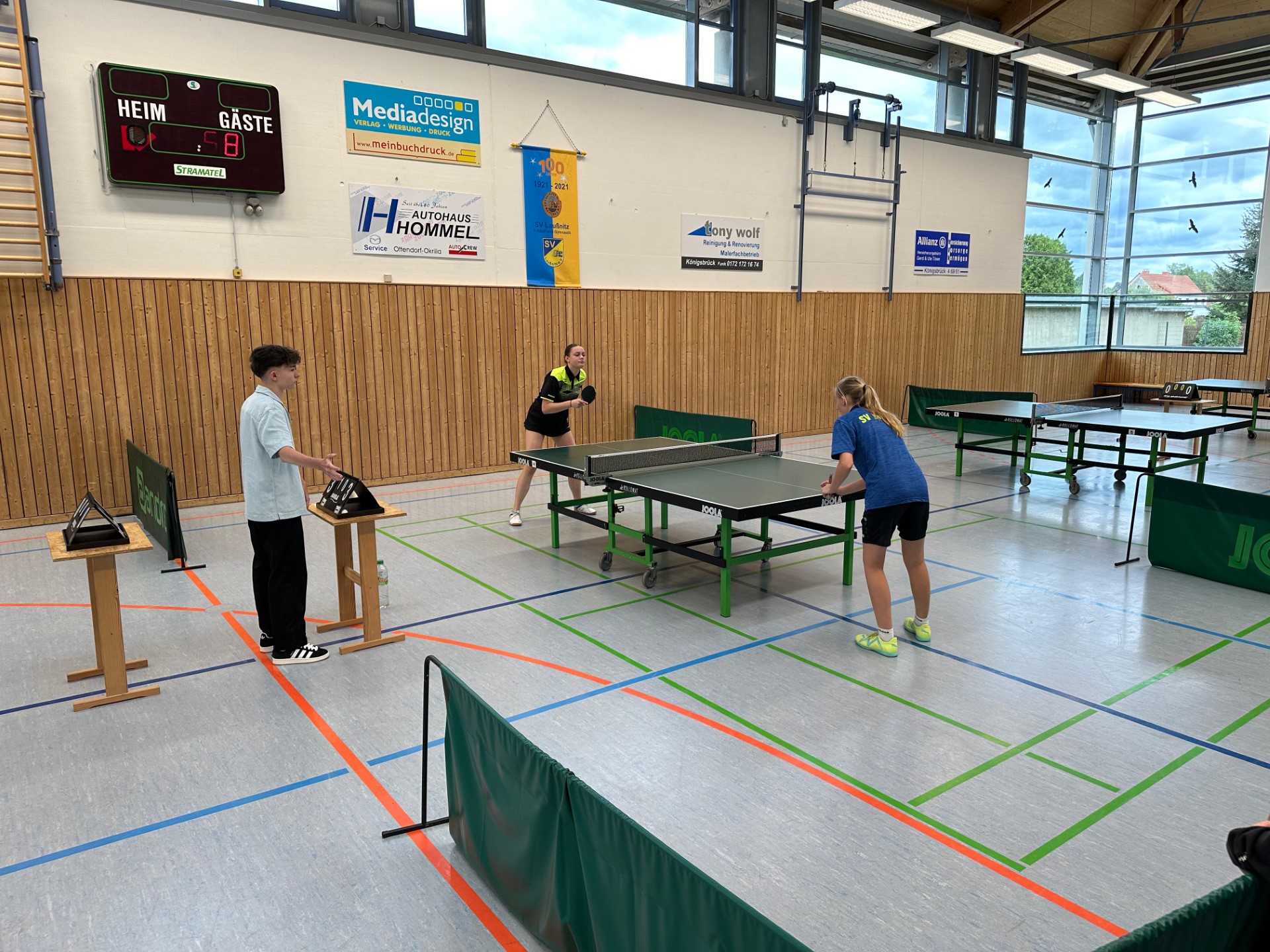 Einzel Finale bei den Mädchen der Jugend 15 - Foto von Andreas Liebscher (1)