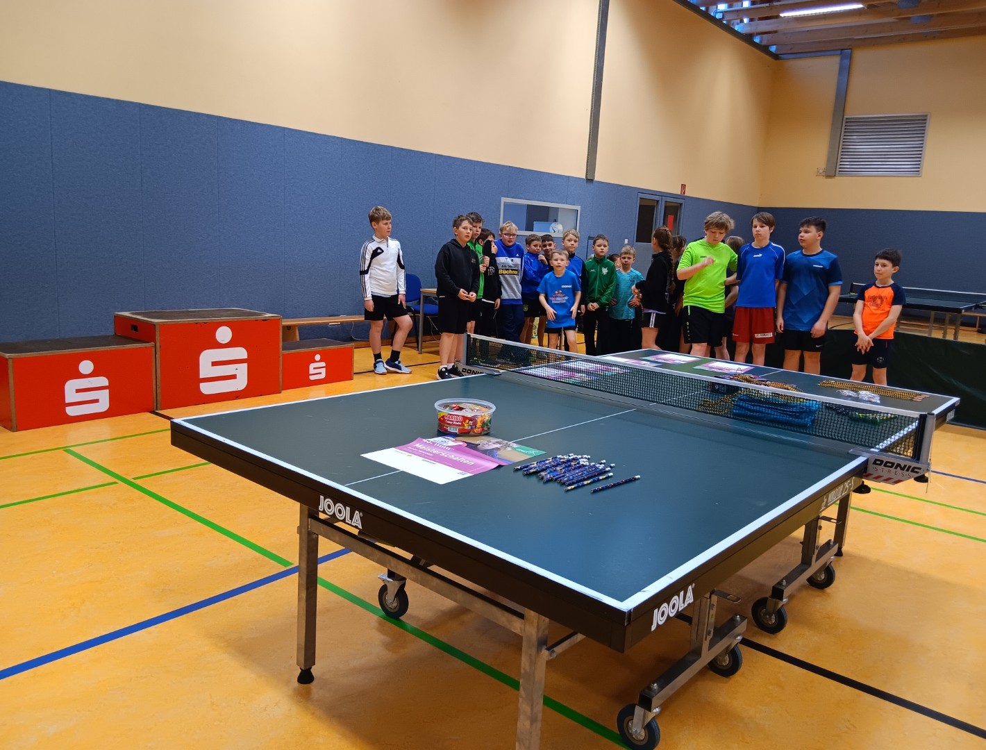 43. Mini-Meisterschaften 2026 beim Kreisentscheid im Kreis Bautzen in Hochkirch - Kurz vor den Siegerehrungen - Foto von Ines Mietzsch (3)