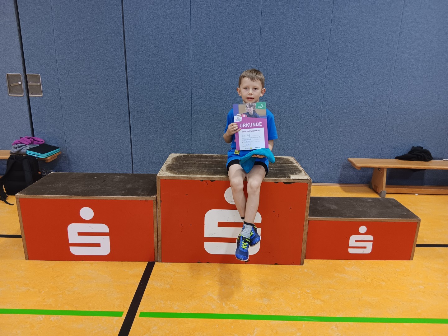 Der Sieger in der Altersklasse 8 Jahre und jünger - Foto von Ines Mietzsch